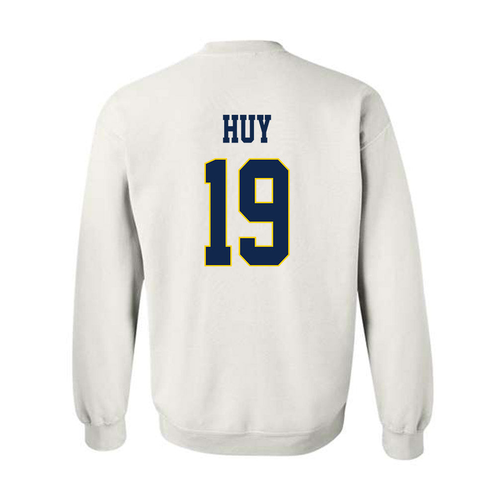 UCSD - NCAA Baseball : Nathan Huy - Classic Fashion Shersey Crewneck Sweatshirt-1