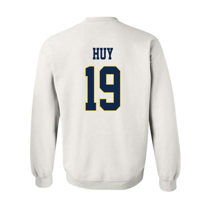 UCSD - NCAA Baseball : Nathan Huy - Classic Fashion Shersey Crewneck Sweatshirt-1