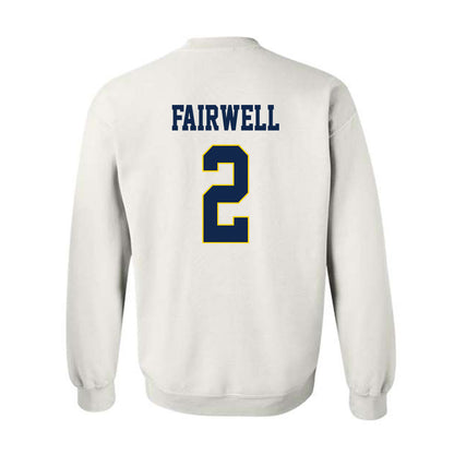 UCSD - NCAA Women's Basketball : Michaela Fairwell - Classic Fashion Shersey Crewneck Sweatshirt-1