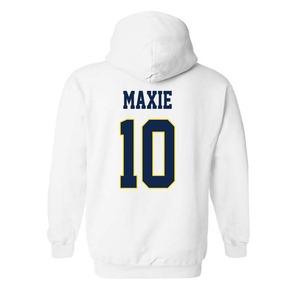 UCSD - NCAA Women's Basketball : Dymonique Maxie - Classic Fashion Shersey Hooded Sweatshirt-1