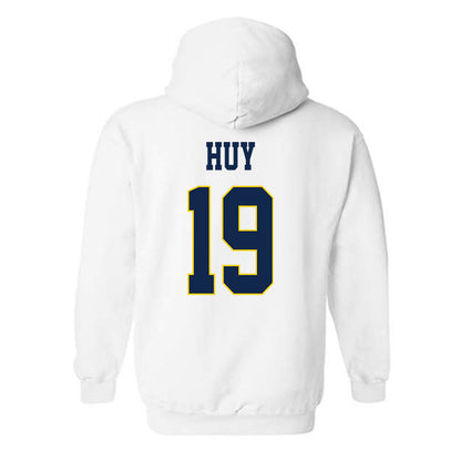 UCSD - NCAA Baseball : Nathan Huy - Classic Fashion Shersey Hooded Sweatshirt-1