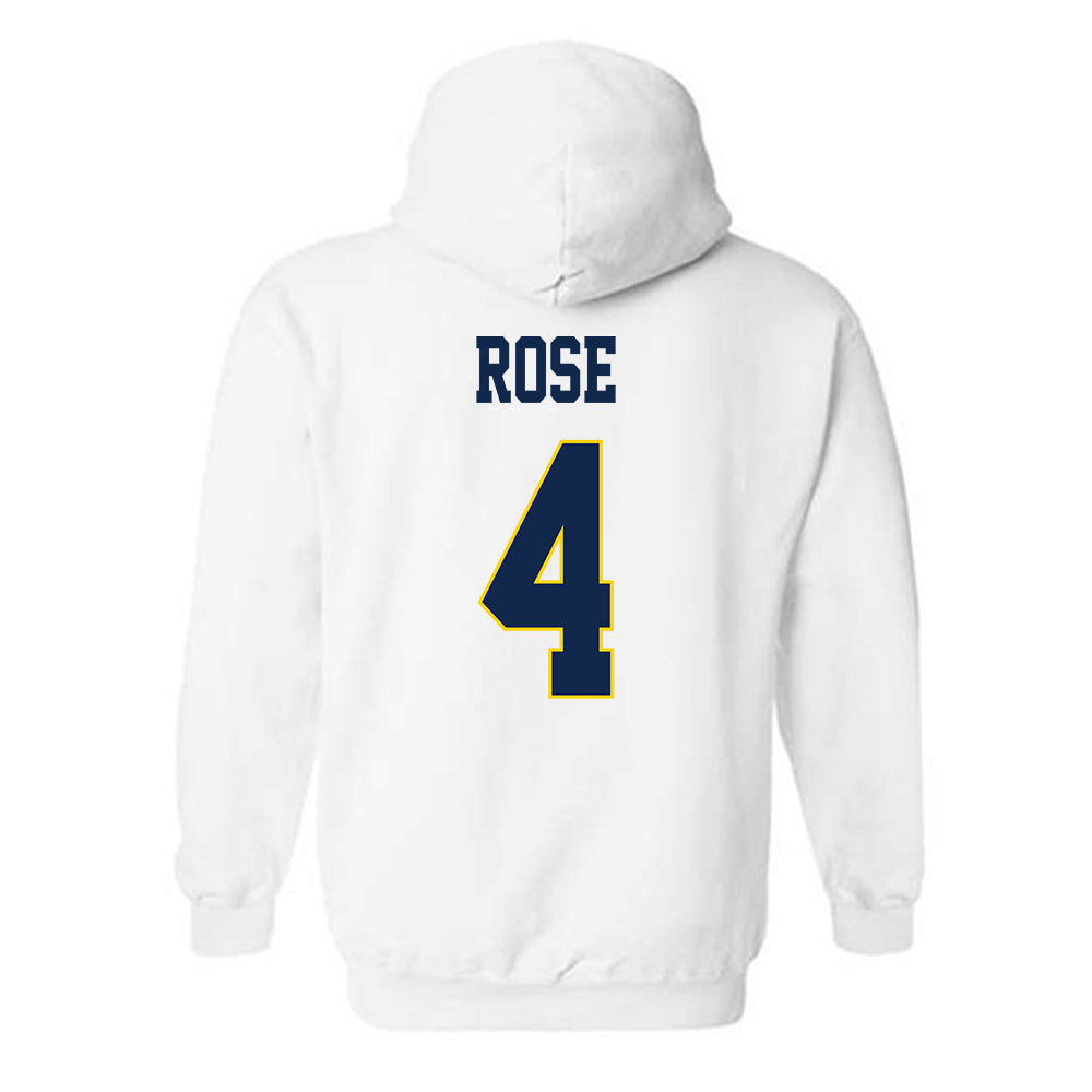 UCSD - NCAA Women's Basketball : Makayla Rose - Classic Fashion Shersey Hooded Sweatshirt-1