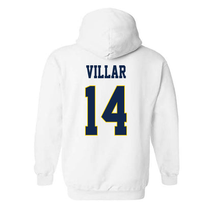 UCSD - NCAA Baseball : Jake Villar - Classic Fashion Shersey Hooded Sweatshirt-1