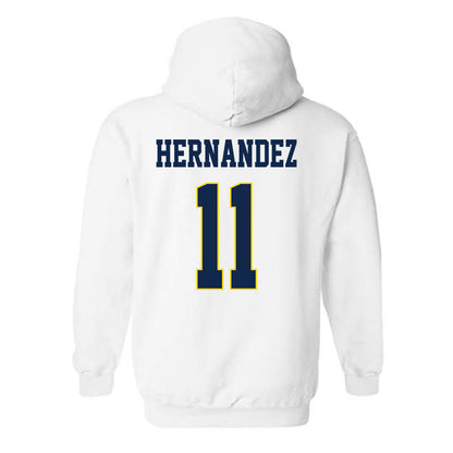 UCSD - NCAA Women's Volleyball : Katelyn Hernandez - Classic Fashion Shersey Hooded Sweatshirt-1