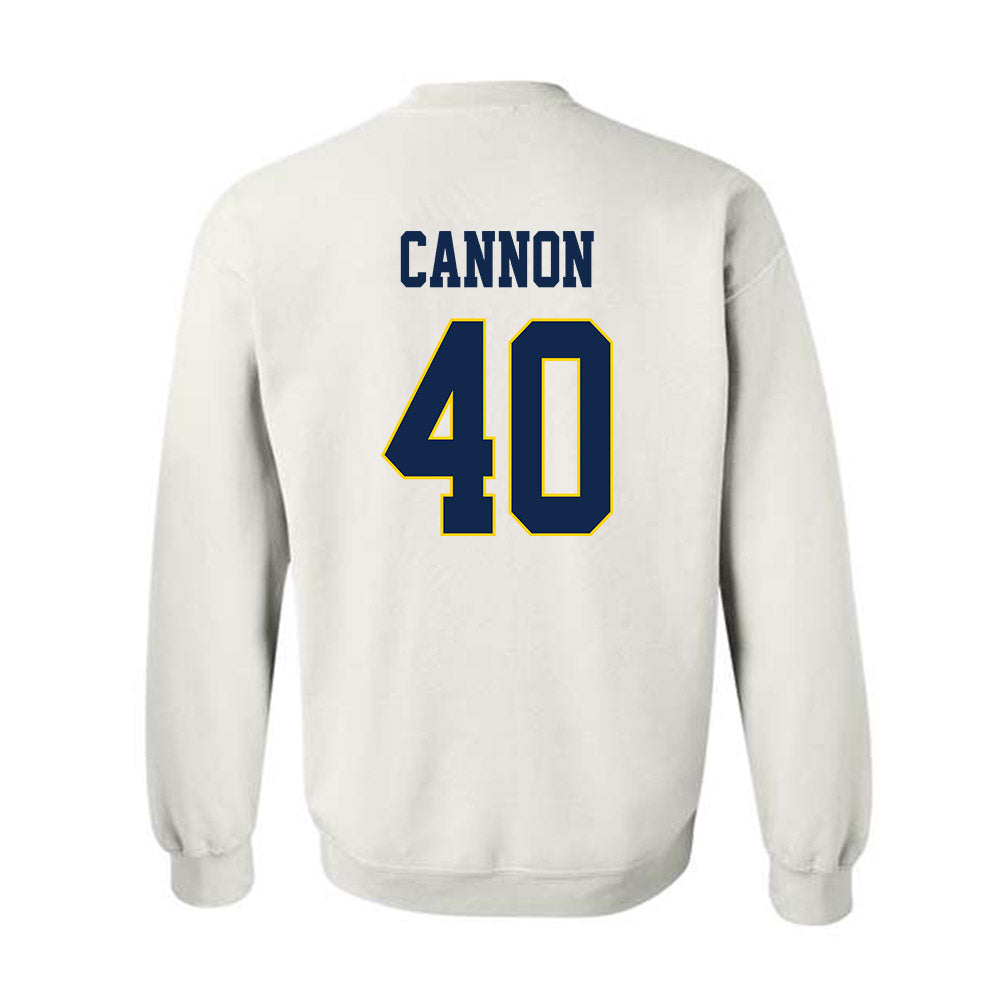 UCSD - NCAA Baseball : Shane Cannon - Classic Fashion Shersey Crewneck Sweatshirt-1