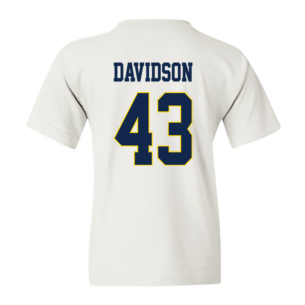 UCSD - NCAA Baseball : Garrett Davidson - Classic Fashion Shersey Youth T-Shirt-1