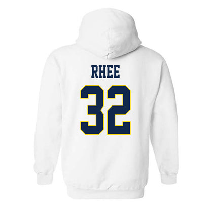 UCSD - NCAA Baseball : Colin Rhee - Classic Fashion Shersey Hooded Sweatshirt-1