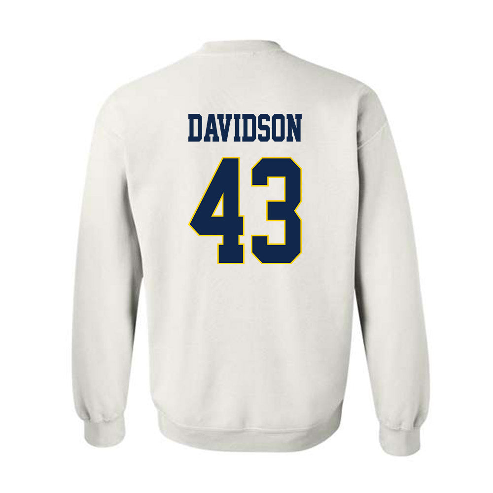 UCSD - NCAA Baseball : Garrett Davidson - Classic Fashion Shersey Crewneck Sweatshirt-1