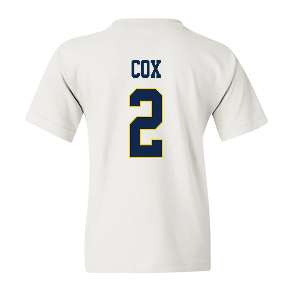 UCSD - NCAA Men's Basketball : Christopher Cox - Classic Fashion Shersey Youth T-Shirt-1
