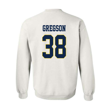 UCSD - NCAA Baseball : Niccolas Gregson - Classic Fashion Shersey Crewneck Sweatshirt-1