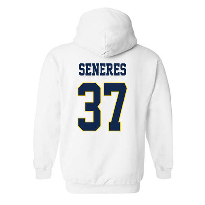 UCSD - NCAA Baseball : Evan Seneres - Classic Fashion Shersey Hooded Sweatshirt-1
