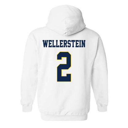 UCSD - NCAA Men's Soccer : Evan Wellerstein - Classic Fashion Shersey Hooded Sweatshirt-1