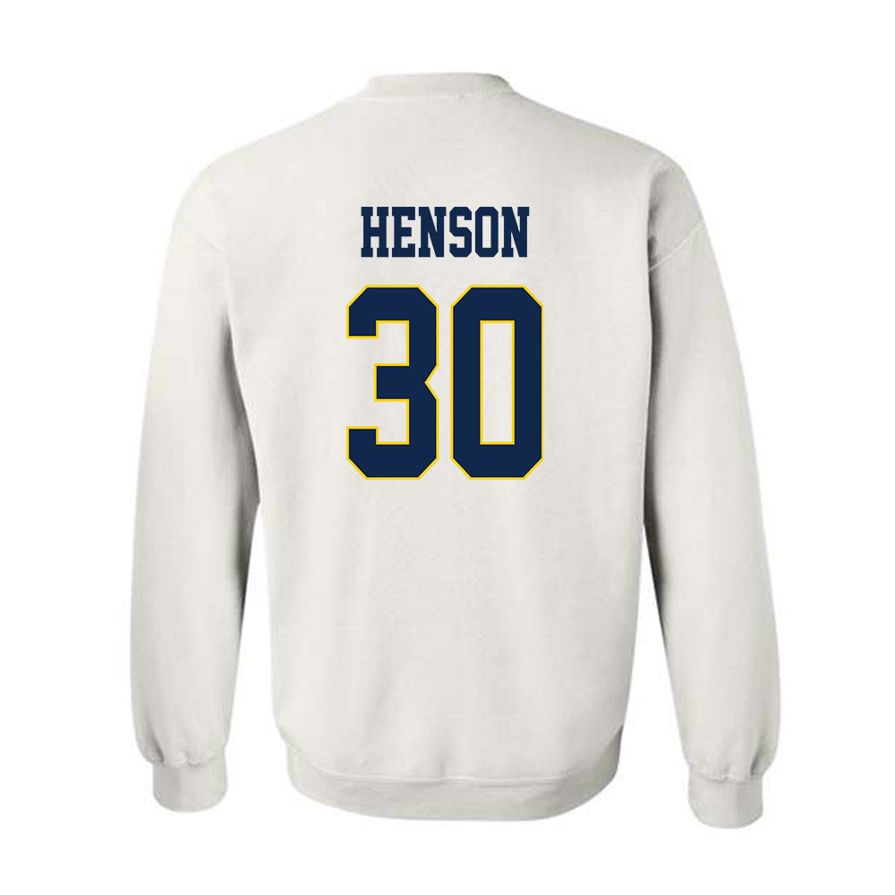 UCSD - NCAA Baseball : Kayden Henson - Classic Fashion Shersey Crewneck Sweatshirt-1