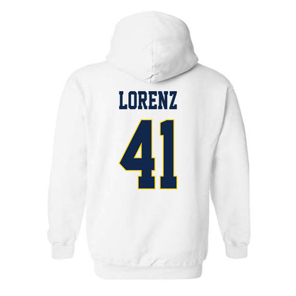 UCSD - NCAA Baseball : Jack Lorenz - Classic Fashion Shersey Hooded Sweatshirt-1