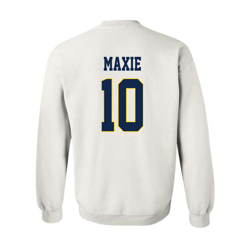 UCSD - NCAA Women's Basketball : Dymonique Maxie - Classic Fashion Shersey Crewneck Sweatshirt-1
