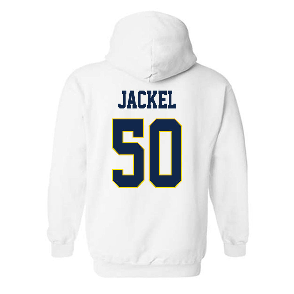 UCSD - NCAA Baseball : Branden Jackel - Classic Fashion Shersey Hooded Sweatshirt-1