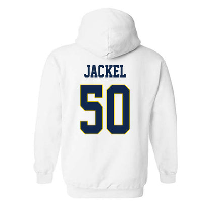 UCSD - NCAA Baseball : Branden Jackel - Classic Fashion Shersey Hooded Sweatshirt-1