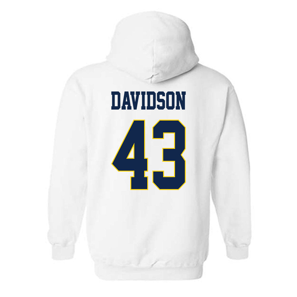 UCSD - NCAA Baseball : Garrett Davidson - Classic Fashion Shersey Hooded Sweatshirt-1