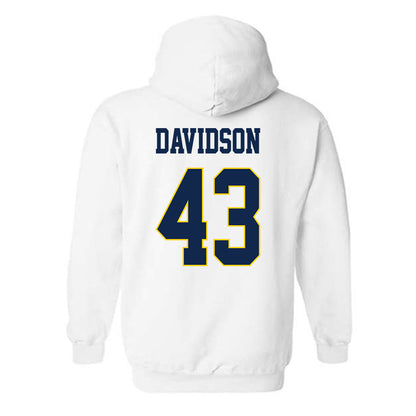 UCSD - NCAA Baseball : Garrett Davidson - Classic Fashion Shersey Hooded Sweatshirt-1