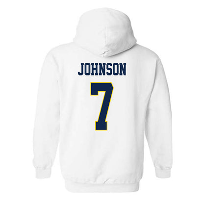 UCSD - NCAA Women's Volleyball : Madison Johnson - Classic Fashion Shersey Hooded Sweatshirt-1
