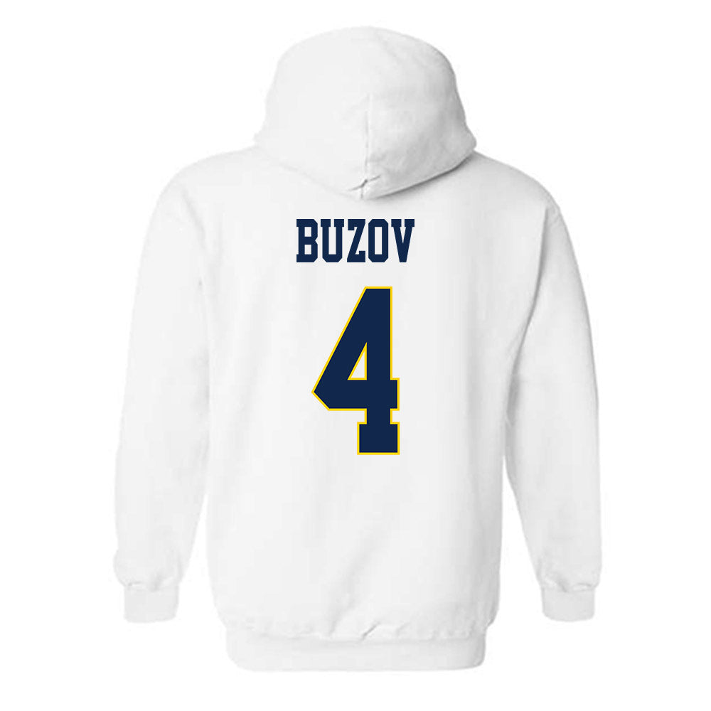 UCSD - NCAA Men's Water Polo : Ante Buzov - Classic Fashion Shersey Hooded Sweatshirt-1