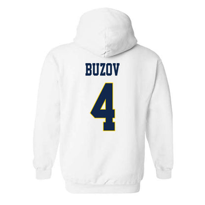 UCSD - NCAA Men's Water Polo : Ante Buzov - Classic Fashion Shersey Hooded Sweatshirt-1