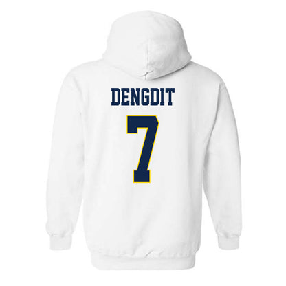 UCSD - NCAA Men's Basketball : Bol Dengdit - Classic Fashion Shersey Hooded Sweatshirt-1