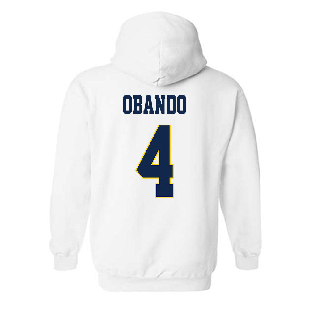 UCSD - NCAA Women's Water Polo : Olivia Obando - Classic Fashion Shersey Hooded Sweatshirt-1