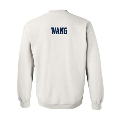 UCSD - NCAA Men's Swimming : Jacob Wang - Classic Fashion Shersey Crewneck Sweatshirt-1