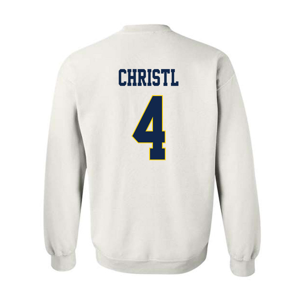 UCSD - NCAA Women's Water Polo : Caroline Christl - Classic Fashion Shersey Crewneck Sweatshirt-1