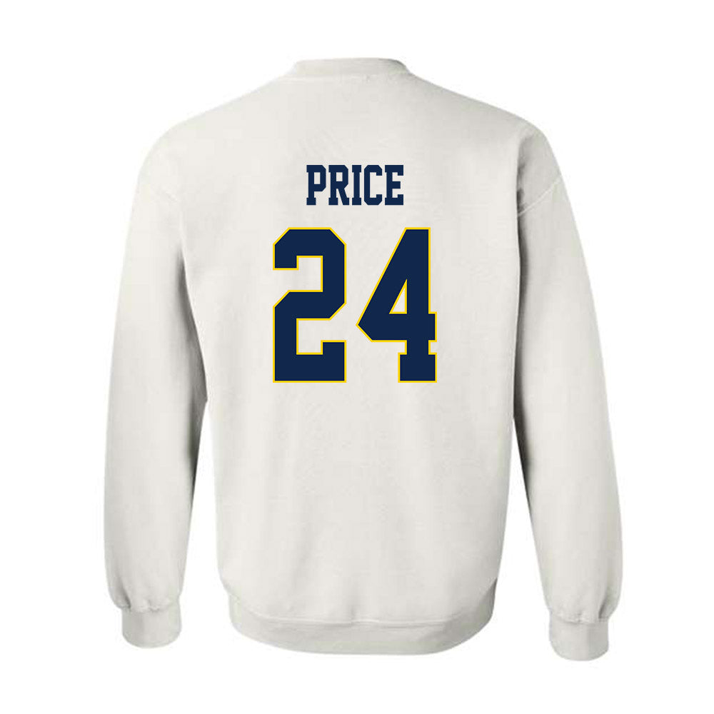 UCSD - NCAA Women's Basketball : Niya Price - Classic Fashion Shersey Crewneck Sweatshirt-1