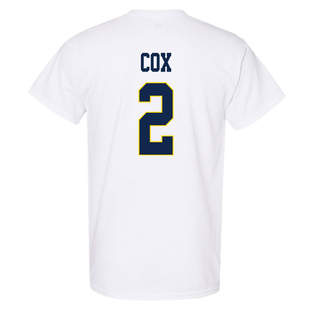 UCSD - NCAA Men's Basketball : Christopher Cox - Classic Fashion Shersey T-Shirt-1