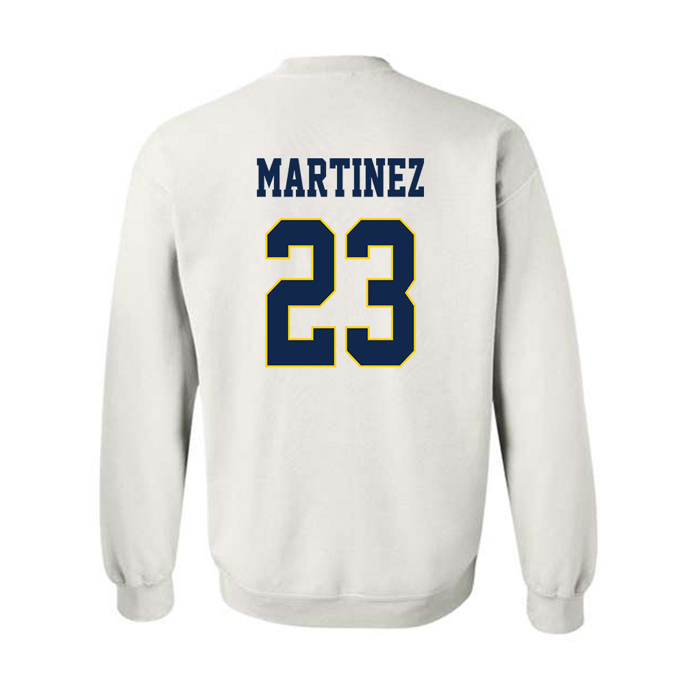 UCSD - NCAA Baseball : Trevian Martinez - Classic Fashion Shersey Crewneck Sweatshirt-1