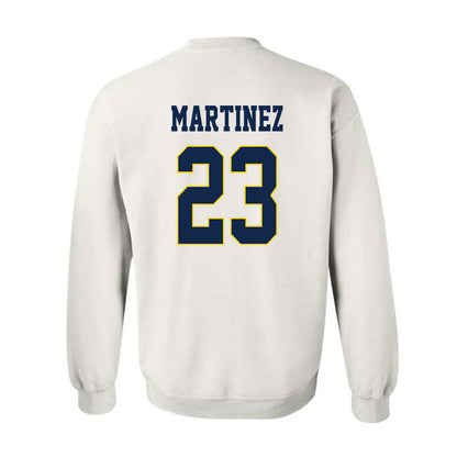 UCSD - NCAA Baseball : Trevian Martinez - Classic Fashion Shersey Crewneck Sweatshirt-1