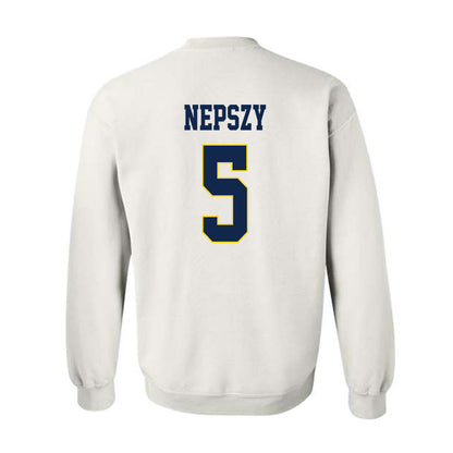 UCSD - NCAA Women's Volleyball : Maija Nepszy - Classic Fashion Shersey Crewneck Sweatshirt-1