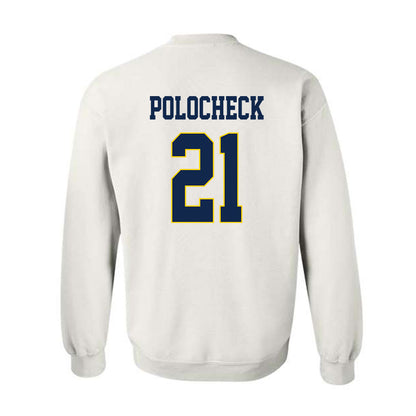 UCSD - NCAA Women's Basketball : Nicki Polocheck - Classic Fashion Shersey Crewneck Sweatshirt-1