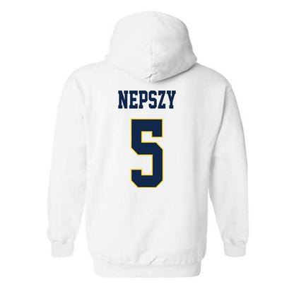 UCSD - NCAA Women's Volleyball : Maija Nepszy - Classic Fashion Shersey Hooded Sweatshirt-1
