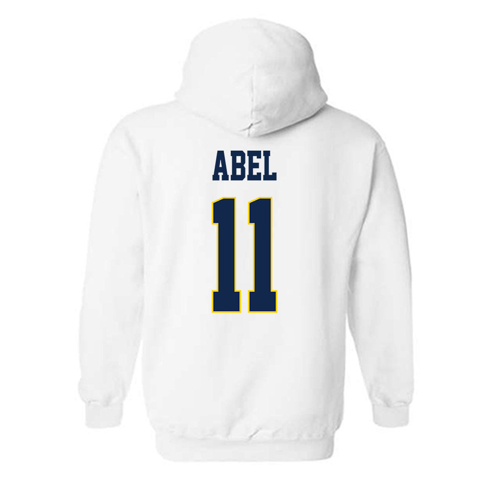 UCSD - NCAA Women's Soccer : Natalie Abel - Classic Fashion Shersey Hooded Sweatshirt-1