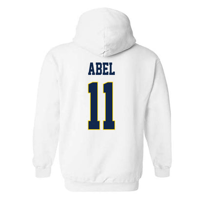 UCSD - NCAA Women's Soccer : Natalie Abel - Classic Fashion Shersey Hooded Sweatshirt-1