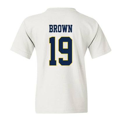 UCSD - NCAA Men's Soccer : Woody Brown - Classic Fashion Shersey Youth T-Shirt-1