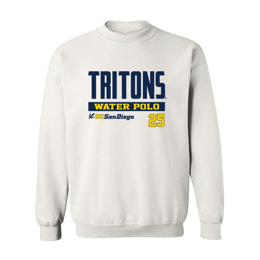 UCSD - NCAA Women's Water Polo : Berkley Sinner - Classic Fashion Shersey Crewneck Sweatshirt-0