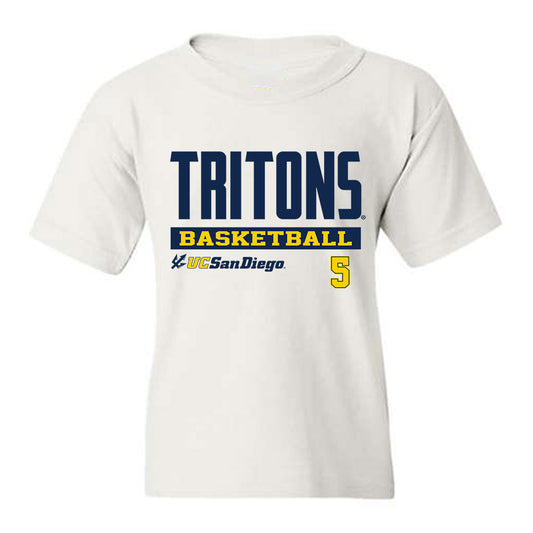 UCSD - NCAA Men's Basketball : Emanuel Prospere II - Classic Fashion Shersey Youth T-Shirt-0