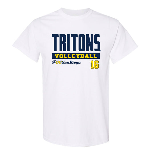 UCSD - NCAA Men's Volleyball : Michael Robertson - Classic Fashion Shersey T-Shirt-0