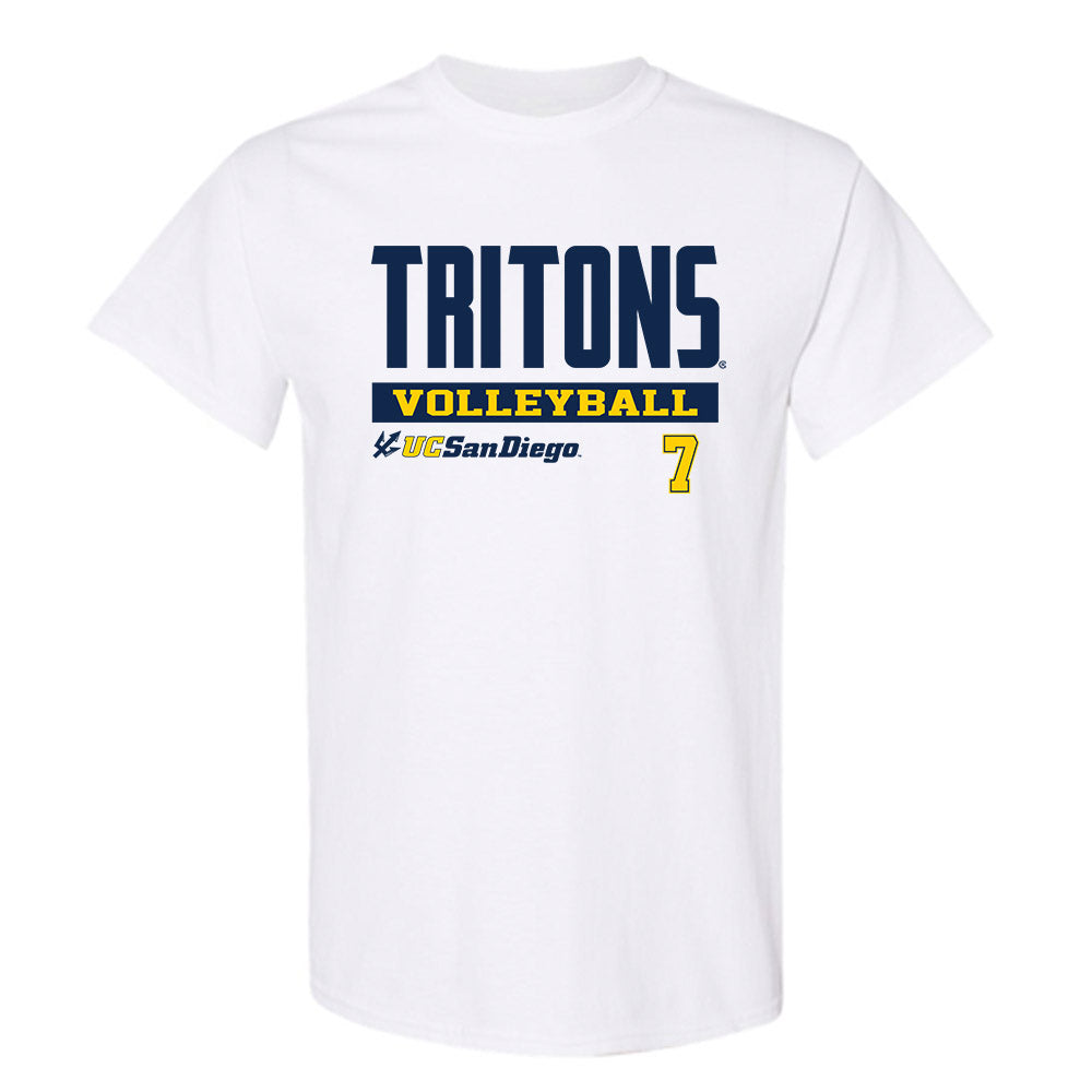 UCSD - NCAA Women's Volleyball : Madison Johnson - Classic Fashion Shersey T-Shirt-0