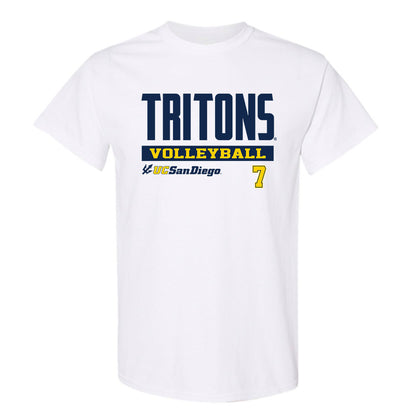 UCSD - NCAA Women's Volleyball : Madison Johnson - Classic Fashion Shersey T-Shirt-0
