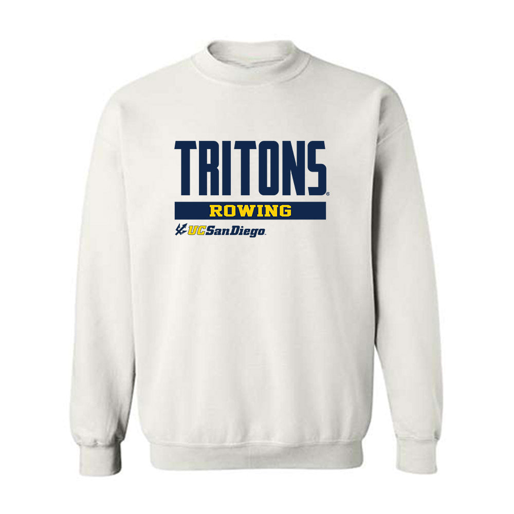 UCSD - NCAA Men's Rowing : Eliot Lackey - Classic Fashion Shersey Crewneck Sweatshirt-0
