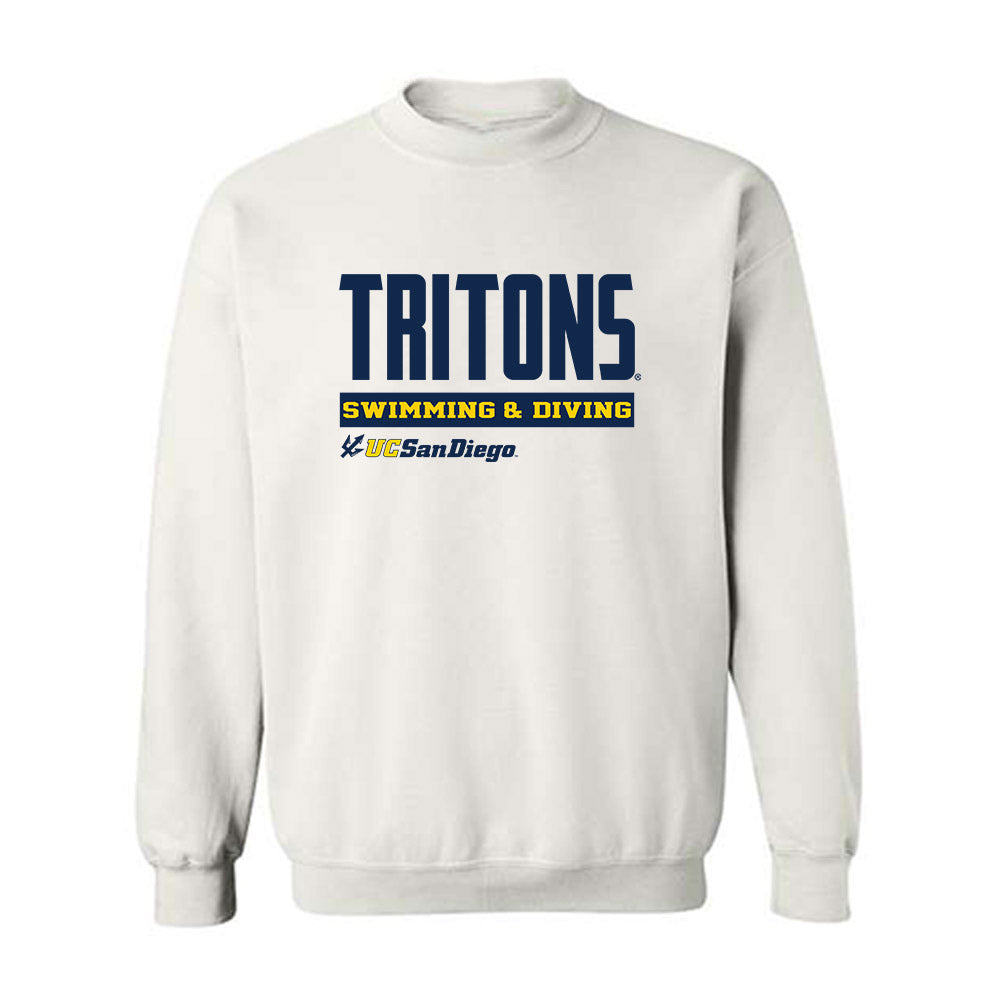 UCSD - NCAA Women's Swimming : Hayley Gregory - Classic Fashion Shersey Crewneck Sweatshirt-0