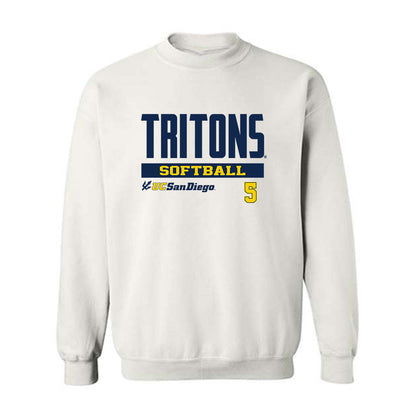 UCSD - NCAA Softball : Bella Settembro - Classic Fashion Shersey Crewneck Sweatshirt-0