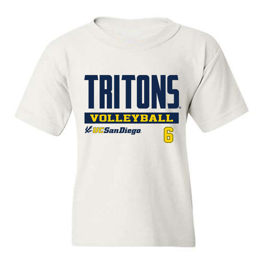 UCSD - NCAA Men's Volleyball : Leo Pravednikov - Classic Fashion Shersey Youth T-Shirt-0
