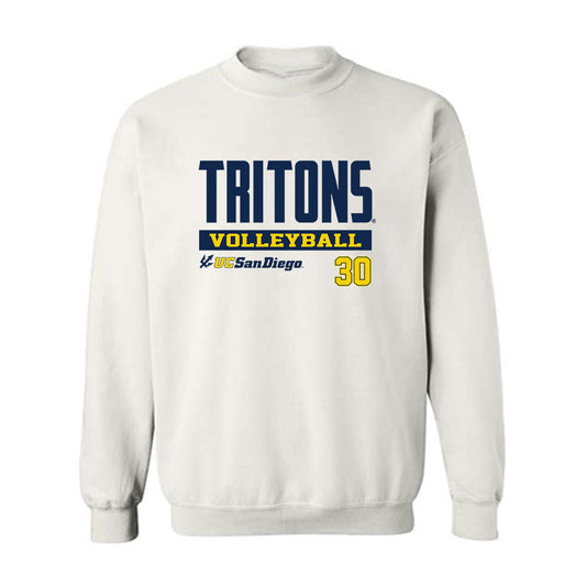 UCSD - NCAA Women's Volleyball : Hayden Shanafelt - Classic Fashion Shersey Crewneck Sweatshirt-0